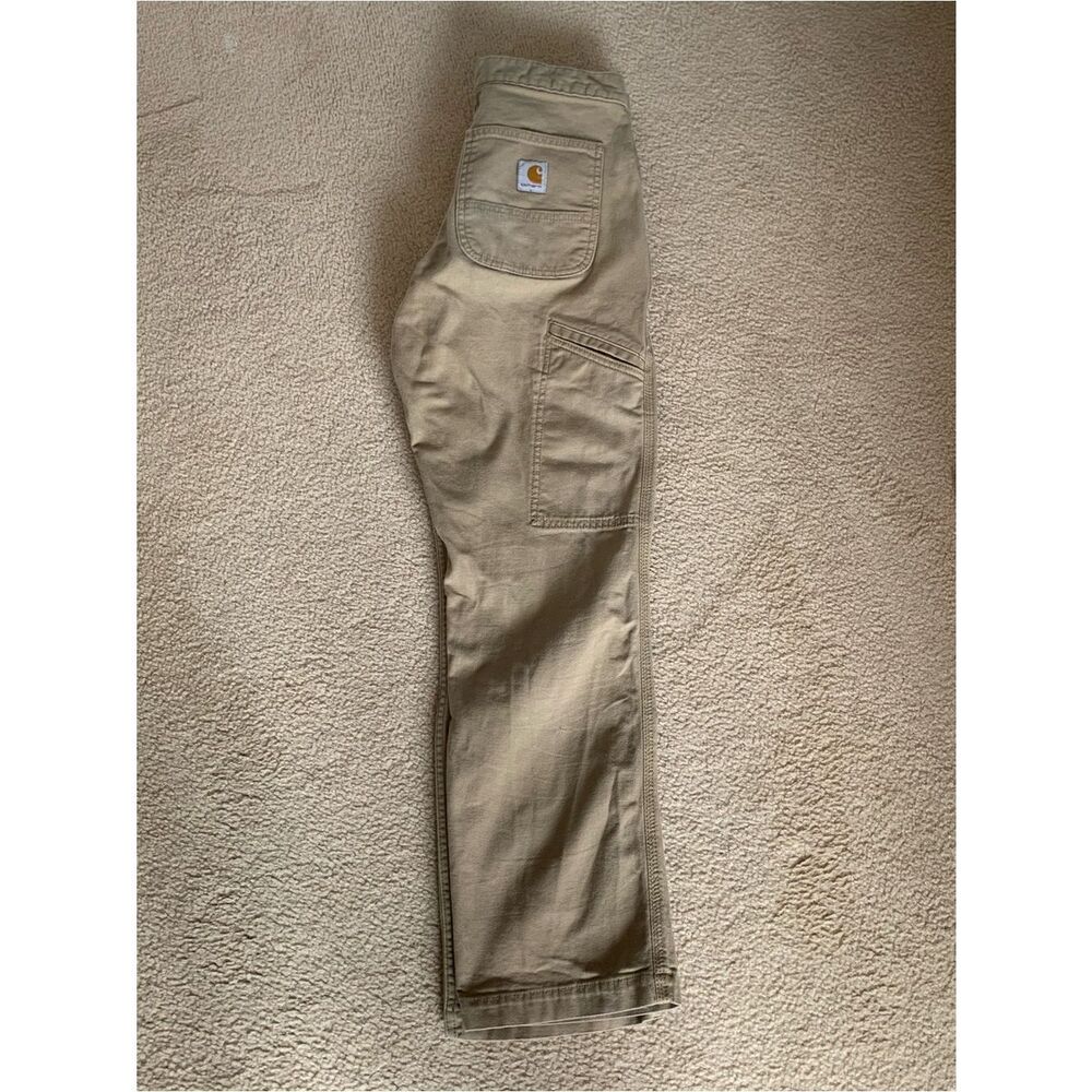 Carhartt Men's Tan Work Chinos with Utility Pockets